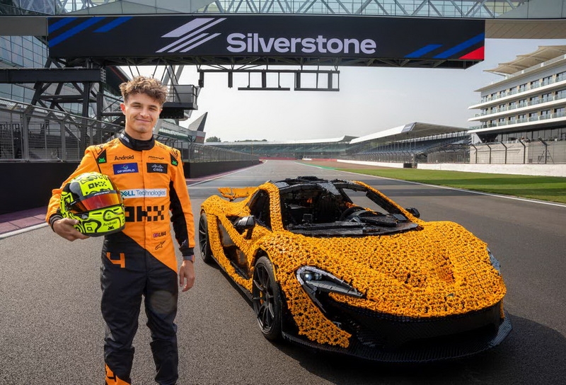 Из 342 817 деталей LEGO построили полноразмерный McLaren P1 — он может разгоняться до 64 км/ч