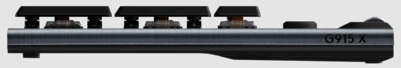 Logitech выпустила серию низкопрофильных механических клавиатур G915 X — от $180