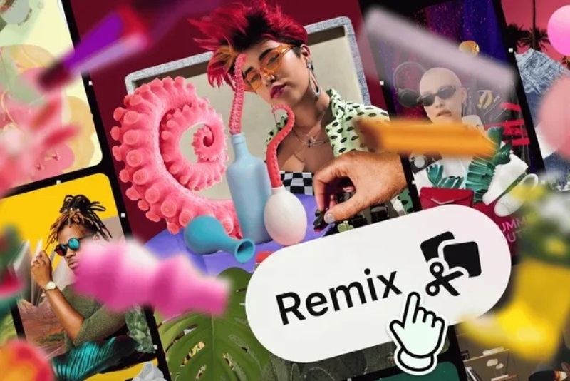 Pinterest появилась функция ремиксов для создания коллажей из чужих коллажей