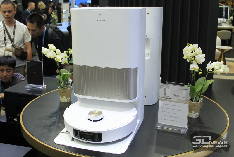 Репортаж со стенда Dreame на IFA 2024: флагманский робот-пылесос L40 Ultra, беспроводной пылесос H14 Pro и другие новинки