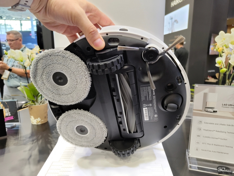 Репортаж со стенда Dreame на IFA 2024: флагманский робот-пылесос L40 Ultra, беспроводной пылесос H14 Pro и другие новинки