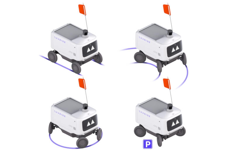 Avride, выделившаяся из «Яндекса», показала четырёхколёсного робота-курьера на чипе Nvidia