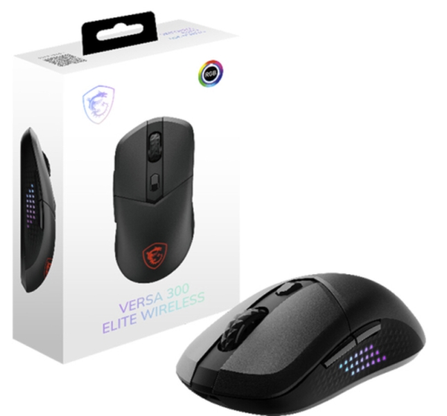 MSI представила геймерские беспроводные мыши Versa 300 Wireless и Elite Wireless &mdash; до 26 000 DPI и до 80 часов автономности