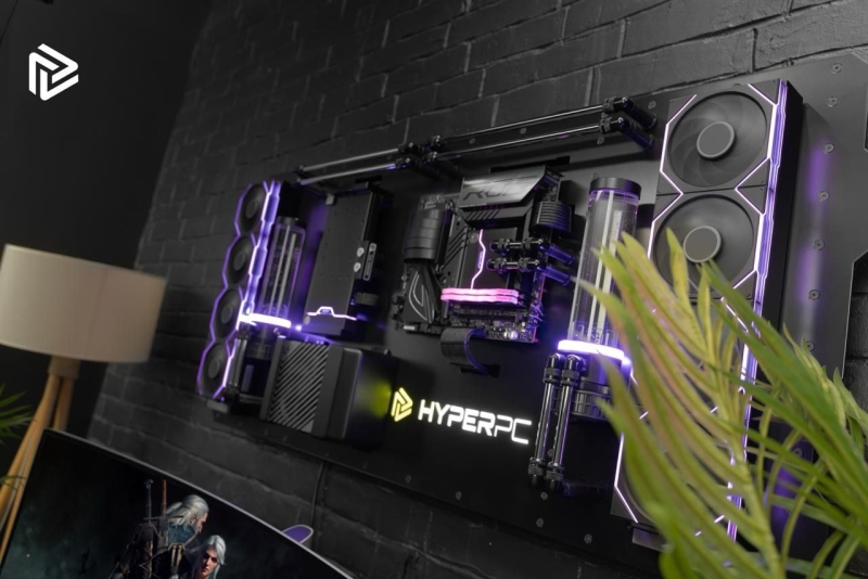Российская компания HyperPC выпустила настенный игровой ПК Wall &mdash; на Core i9-14900KF и RTX 4090