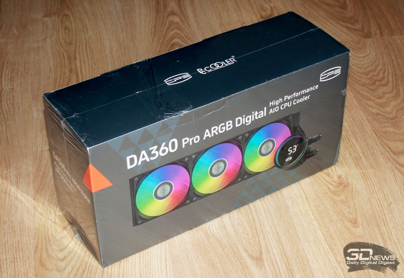 Система жидкостного охлаждения PCCooler DA360 Pro ARGB Digital: ещё одна из рода AiO