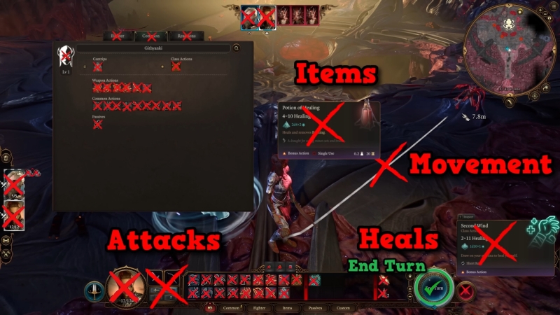 Блогер показал, как пройти Baldur&rsquo;s Gate 3, не делая в бою абсолютно ничего