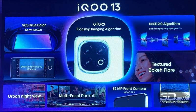 Флагманский смартфон&nbsp;iQOO 13 официально выйдет в России в эксклюзивной версии