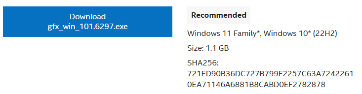 Intel облегчила графические драйверы на 500 Мбайт, но они всё равно «тяжелее» пакетов AMD и Nvidia