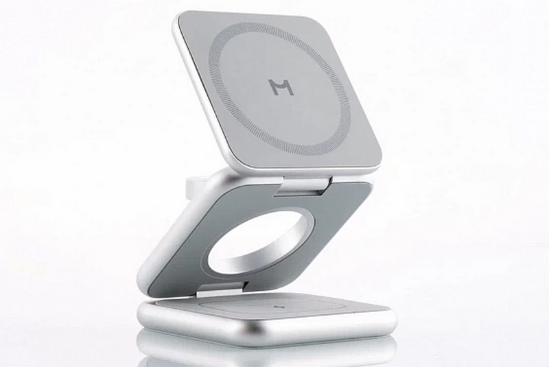 Magssory Fold 3 в 1&nbsp;&mdash; компактная и функциональная беспроводная зарядная станция для Apple, Samsung и не только