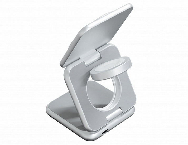 Magssory Fold 3 в 1&nbsp;&mdash; компактная и функциональная беспроводная зарядная станция для Apple, Samsung и не только