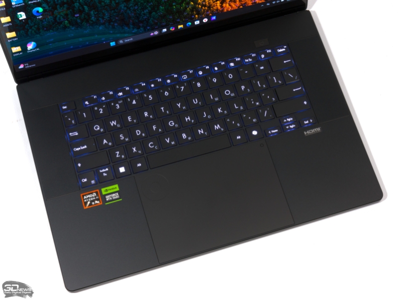 Обзор ноутбука ASUS ProArt P16 (H7606WI) с процессором Ryzen AI