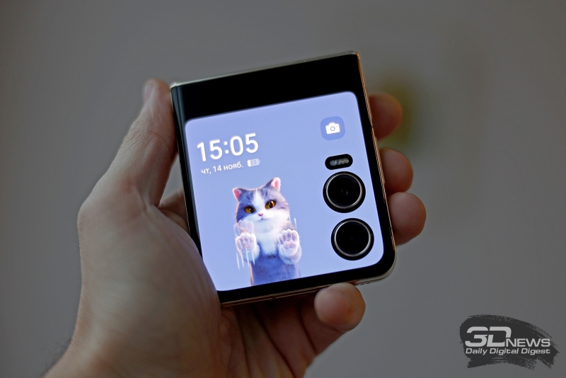 Обзор складного смартфона TECNO PHANTOM V Flip2: экран больше, цена та же