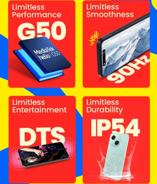 Представлен 80-долларовый смартфон Tecno Pop 9 &mdash; с Helio G50 и батареей на 5000 мА&middot;ч