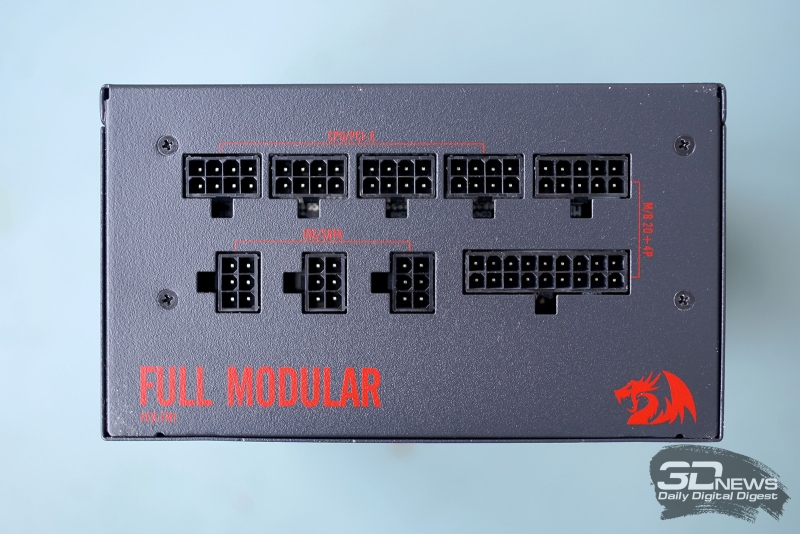 Redragon RGPS-850W — эффективный и надёжный блок питания для мощного игрового компьютера