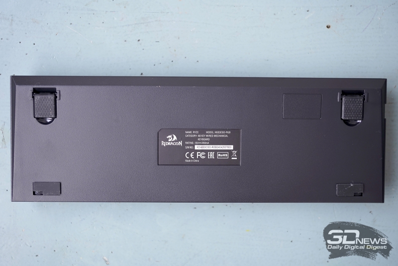 Redragon RYZE&nbsp;&mdash; компактная механическая клавиатура с RGB-подсветкой и тихими переключателями