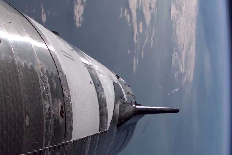 SpaceX запустила в космос банан и мягко спустила его в океан &mdash; первые итоги шестого полёта Starship