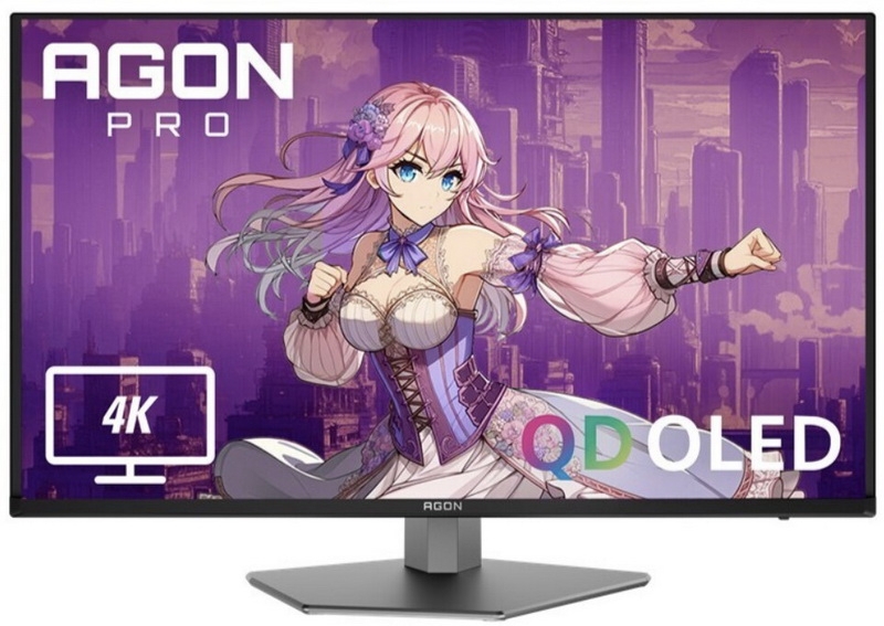 AOC выпустила 32-дюймовый QD-OLED-монитор для геймеров за $800 — Agon Pro AG326UD с 4K и 165 Гц