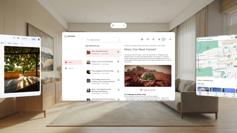 Google представила Android XR &mdash; платформу для умных очков и AR-гарнитур будущего