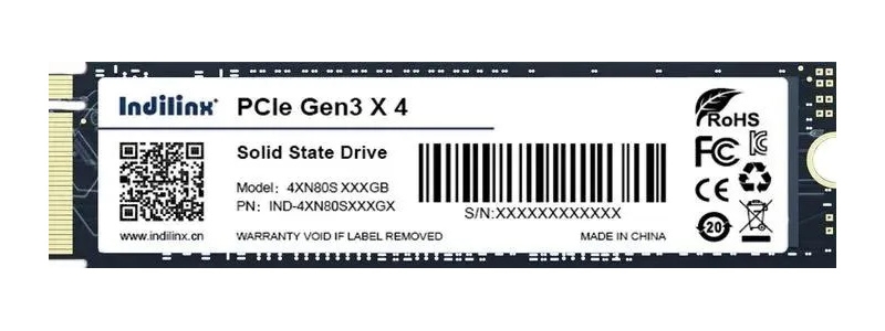 INDILINX представила в России SSD PCIe 3.0 на 512 Гбайт и оперативную память DDR5-4800 на 8 Гбайт