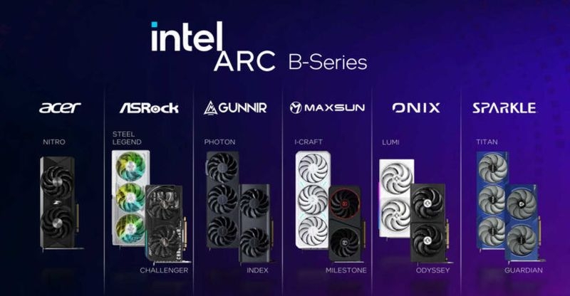 Intel доверила выпуск видеокарт Arc B580 компании, появившейся всего четыре месяца назад