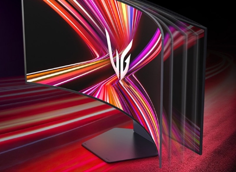 LG представила UltraGear 5K2K — первый в мире гнущийся игровой OLED-монитор с разрешением 5120 × 2160 пикселей