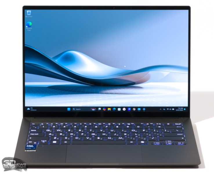 Обзор ноутбука ASUS Zenbook S 14 (UX5406SA) на платформе Core Ultra второго поколения