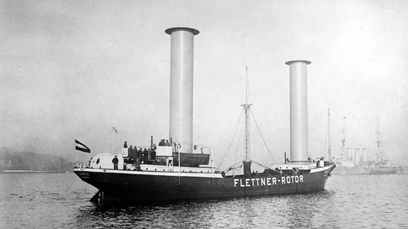 Принято в эксплуатацию самое большое судно с роторными парусами &mdash; старая технология здорово экономит топливо