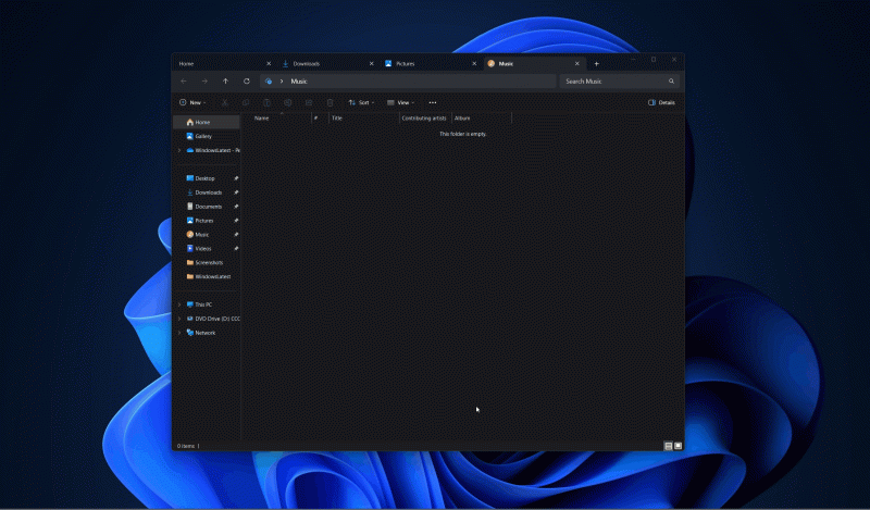 «Проводник» научился восстанавливать закрытые окна и вкладки после перезагрузки Windows 11