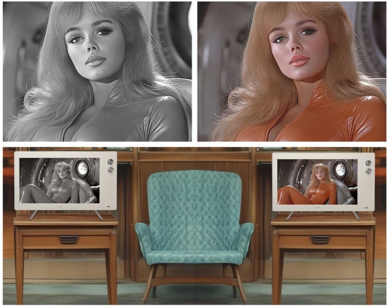 В Японии выпустили геймерский монитор в стиле телевизора из 60-х — с «крутилками» и ч/б-режимом