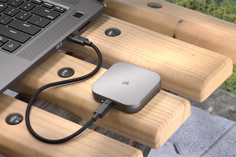 Corsair представила сверхбыстрый внешний SSD EX400U — до 4000 Мбайт/с благодаря USB4 и Thunderbolt 4
