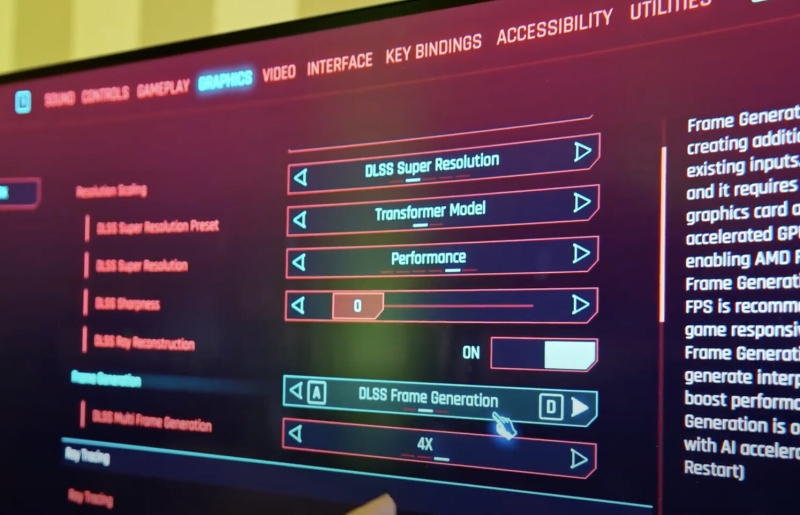 GeForce RTX 5090 показала очень скромную производительность в Cyberpunk 2077 в 4К без DLSS 4 и генератора кадров