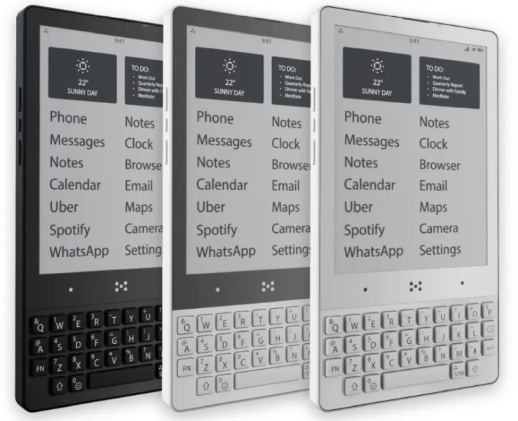 Смартфон Minimal Phone с физической QWERTY-клавиатурой и экраном E-Ink поступил в продажу