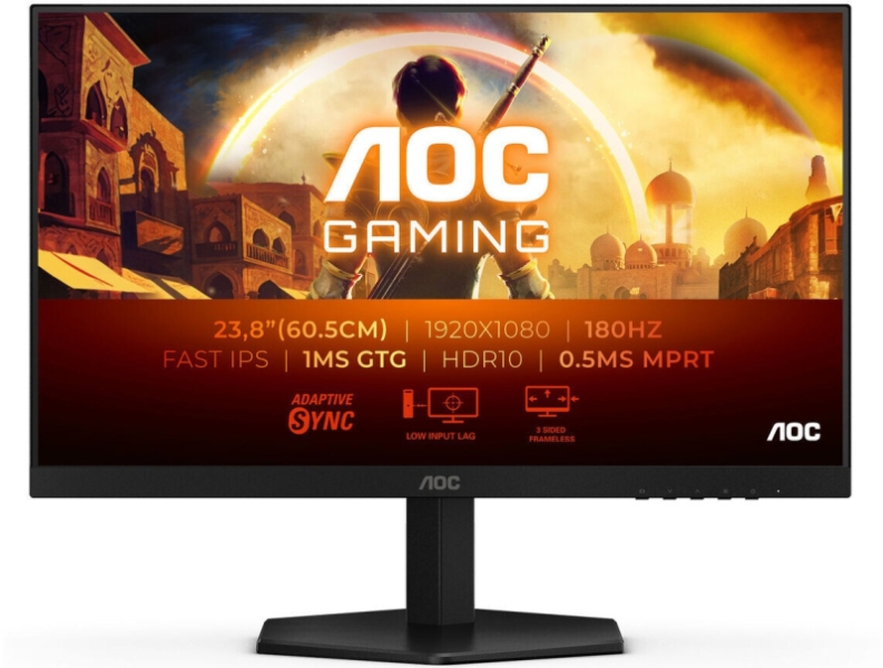 AOC представила недорогие игровые мониторы AGON G42 — IPS, до 27 дюймов, Full HD и 180 Гц