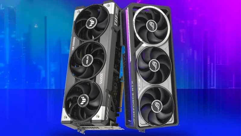 Asus будет продавать GeForce RTX 5090 и RTX 5080 самым удачливым