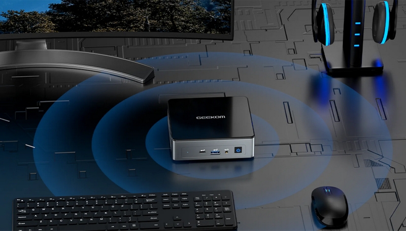 GEEKOM Mini Air 12 — мини-ПК с чипом Intel N100 и поддержкой 8K-дисплеев