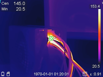 GeForce RTX 5090 уличили в разогреве кабелей питания до 150 °C за считаные минуты