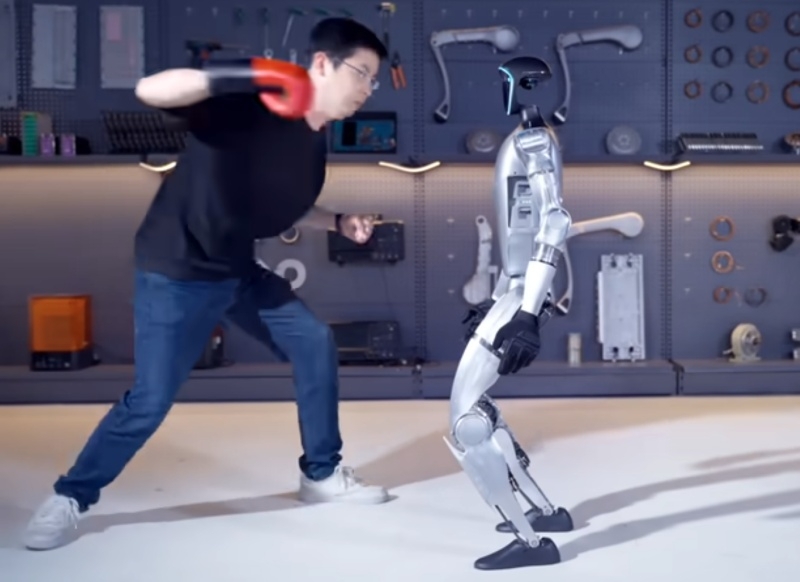 «Терминатор, подвинься!» — гуманоидный робот Unitree G1 освоил кунг-фу