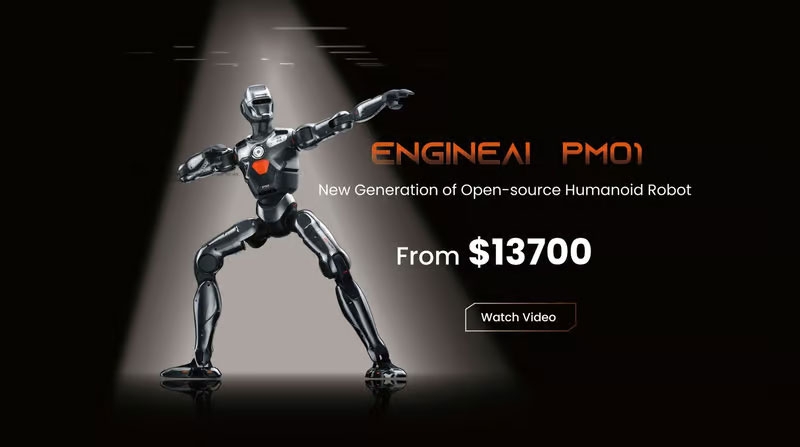 Видео: человекоподобный робот впервые в истории сделал сальто вперёд — отличился китайский EngineAI PM01