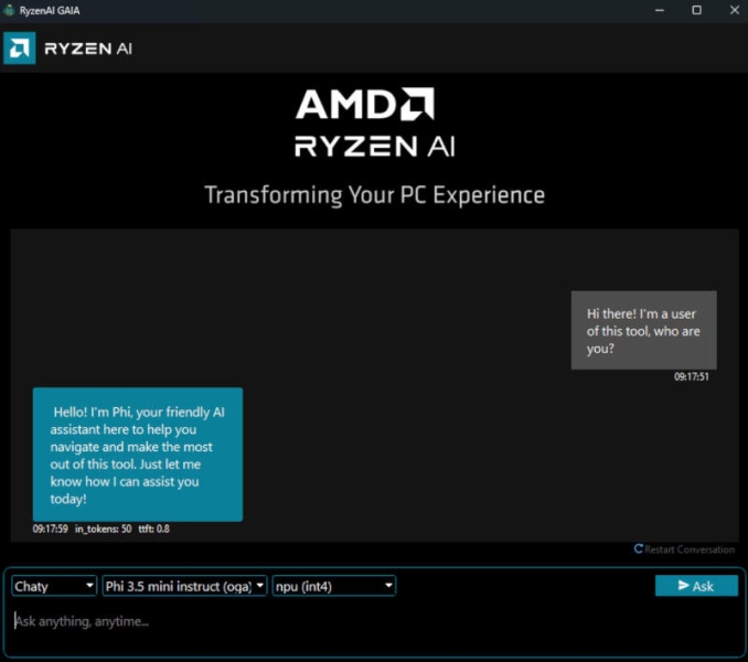 AMD представила Gaia &mdash; открытое приложение для запуска ИИ локально на ПК с Windows