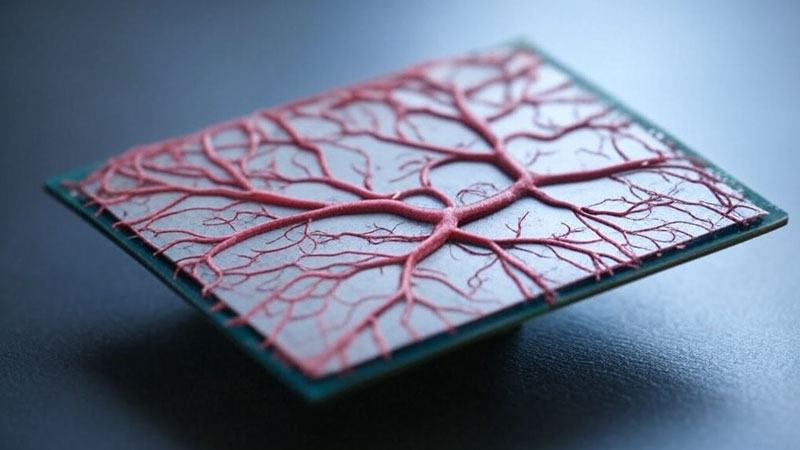 Анатомия человека подсказала перспективный способ охлаждения чипов — им просто нужна «кровеносная система»