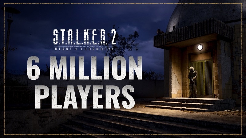 &laquo;Ещё никогда в Зоне не было так шумно&raquo;: аудитория S.T.A.L.K.E.R. 2: Heart of Chornobyl превысила 6 миллионов игроков