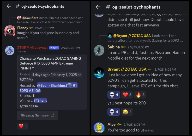 Ещё один партнёр Nvidia поднял цена на GeForce RTX 5090 &mdash; самая дешёвая теперь стоит $2700, но купить её невозможно