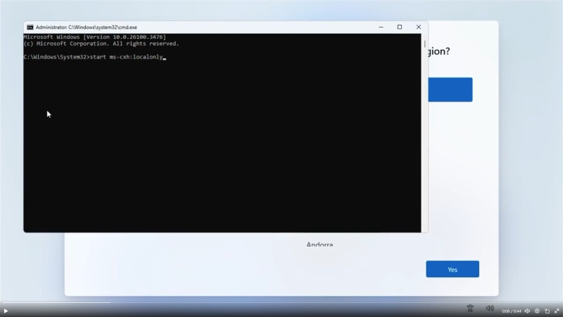 Найден новый простой способ установки Windows 11 без учётной записи Microsoft