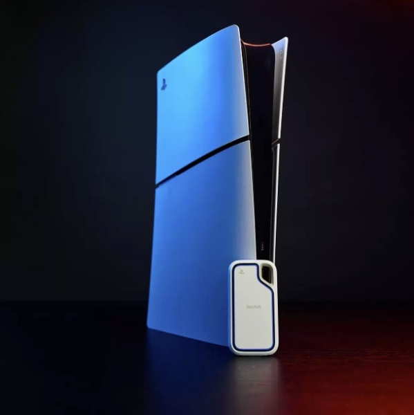 SanDisk выпустила внешний SSD в стиле приставки PlayStation 5