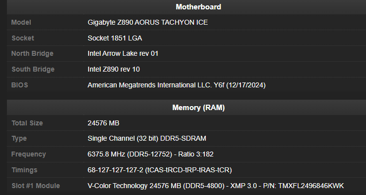 Установлен новый рекорд разгона памяти DDR5 &mdash; всё ближе к 13 000 МГц