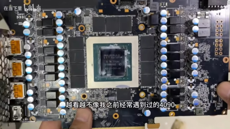 В Китае начали всплывать поддельные GeForce RTX 4090 с чипами от RTX 3090&nbsp;&mdash; умельцы даже перебивают маркировку GPU
