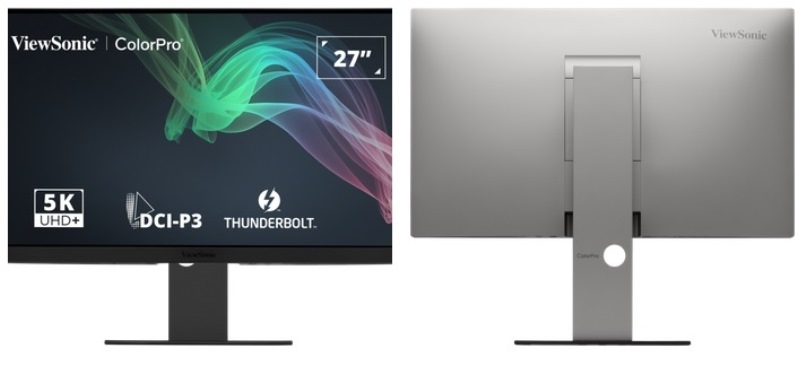 ViewSonic представила 27-дюймовый 5K-монитор ColorPro VP2788-5K — альтернативу Apple Studio Display вдвое дешевле