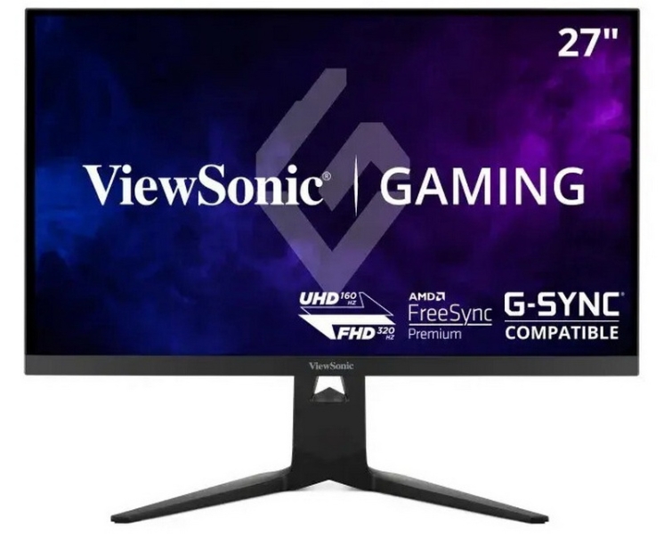ViewSonic выпустила 27-дюймовый игровой монитор XG275D-4K с поддержкой FHD@320 Гц и 4K@160 Гц