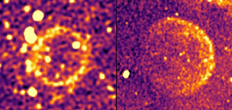 Во Вселенной нашлось множество тусклых круглых объектов &mdash; их разглядели новейшие радиотелескопы