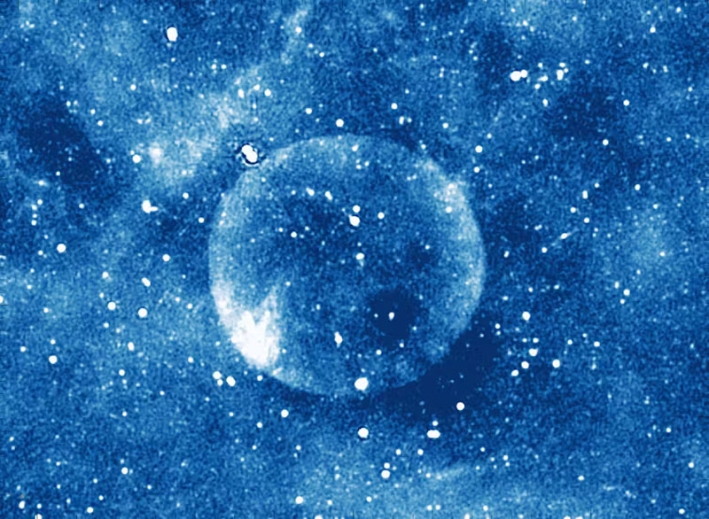 Во Вселенной нашлось множество тусклых круглых объектов &mdash; их разглядели новейшие радиотелескопы